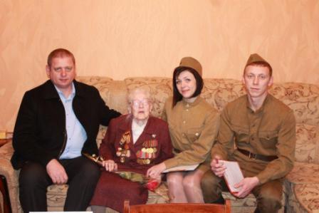 Тбилисская молодежь посетила блокадников