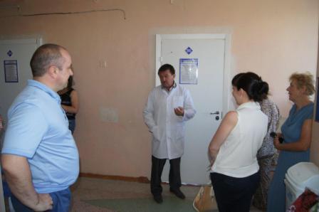 В районной поликлинике