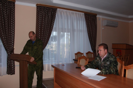 В Тбилисском районе прошла штабная тренировка по гражданской обороне