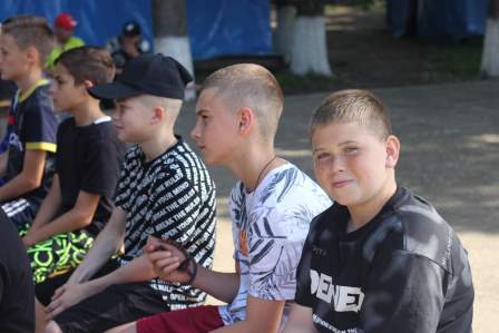 В «Ласточке» прошел футбольный матч