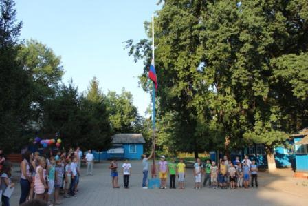 Закрытие спортивной смены в лагере "Ласточка"