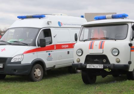 Учение по ликвидации ЧС проходит в районе