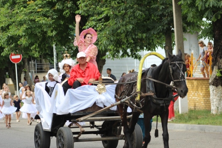 Карнавал детей села прошел в Тбилисской
