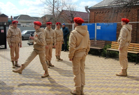 Акция «Эстафета памяти» прошла в Тбилисском районе
