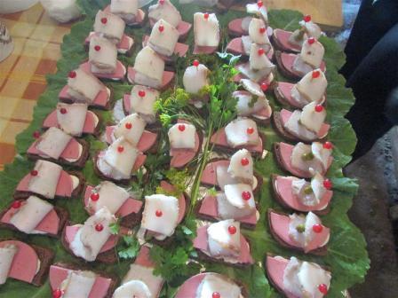 Тбилисцы поучаствовали в создании «Атаманского» бутерброда 