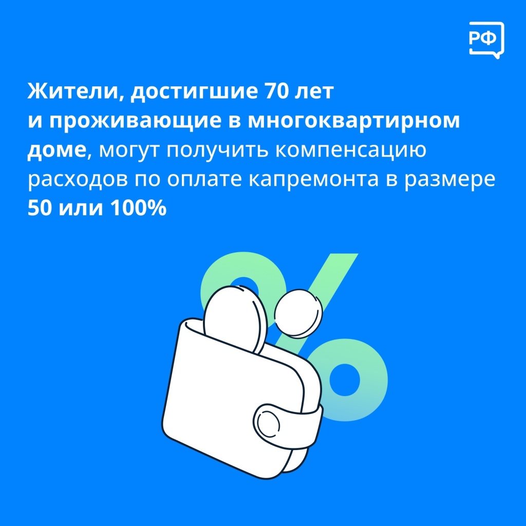 Льготы по капремонту для пенсионеров