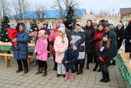 В Тбилисской прошли рождественские гуляния
