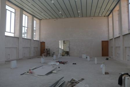 В районном Доме культуры начался ремонт хореографического зала 