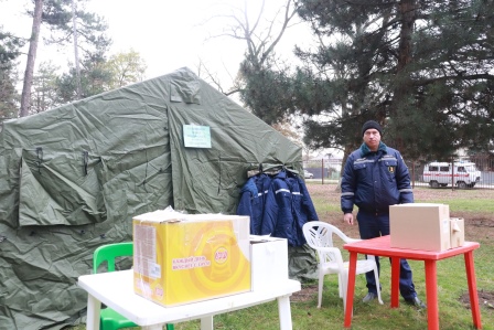 В Тбилисском районе прошли тактико-специальные учения по гражданской обороне