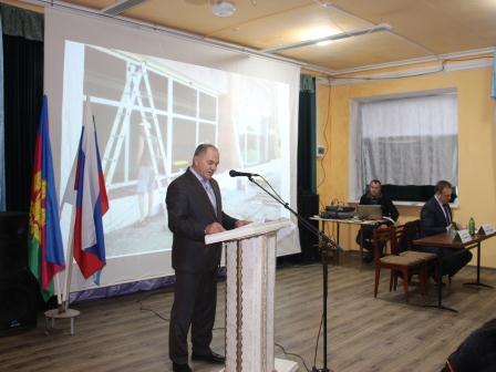 Глава Ловлинского поселения отчитался о работе за 2017 год