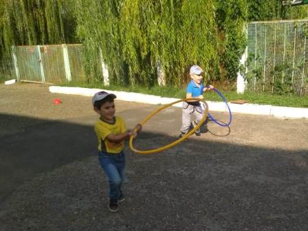 В детском саду «Солнышко» прошла спортивная эстафета