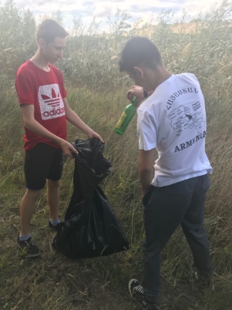 В Тбилисском районе проходит акция «Чистый берег»