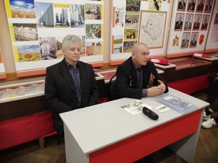 Школьники встретились с ветераном боевых действий в Афганистане