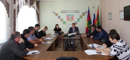 В районе обсудили выполнение мероприятий госпрограммы «Региональная политика и развитие гражданского общества»