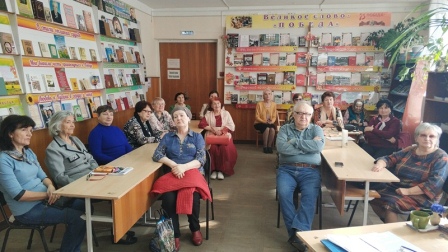 В районной библиотеки прошло мероприятие, посвященное поэту-фронтовику К.Я. Ваншенкину