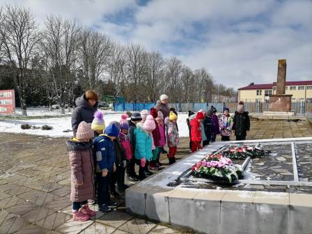 В детском саду «Улыбка» прошли Уроки мужества