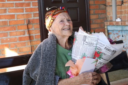 В Тбилисском районе женщин-героев поздравили с Международным женским днем