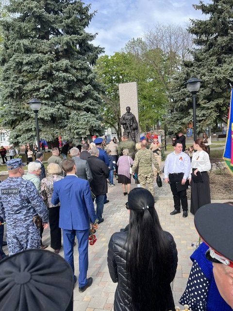 В Тбилисском районе состоялось торжественное открытие памятника участникам СВО!