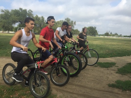 В Тбилисской прошел велопробег, посвященный Всероссийскому дню трезвости
