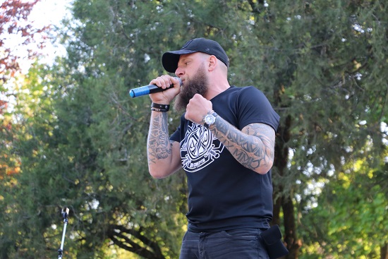 В Тбилисском районе прошел епархиальный мотопробег