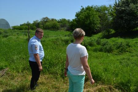 В Тбилисском районе проходят рейдовые мероприятия по выявлению произрастания наркосодержащей растительности и уничтожению ее очагов