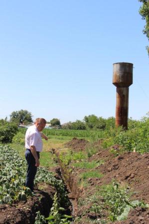 Евгений Ильин с рабочей поездкой посетил Алексее-Тенгинское поселение
