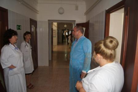 В районной поликлинике