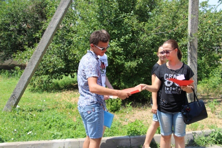 В Тбилисской прошла акция «Чистый район – без наркотиков!»