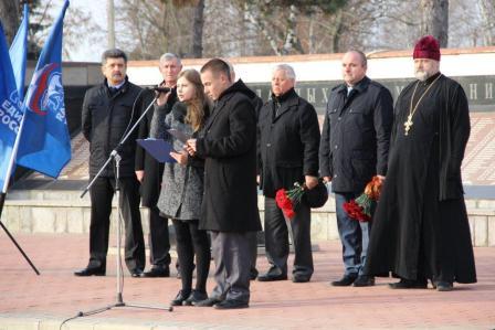Память погибших в Чечне почтили в Тбилисском районе