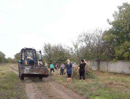 В Ловлинской навели порядок