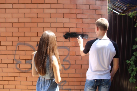 В Тбилисской прошла акция «Чистый район – без наркотиков!»