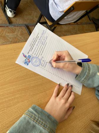 Образовательная акция «Избирательный диктант»