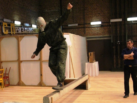 В Тбилисской прошли соревнования «А ну-ка, парни!»