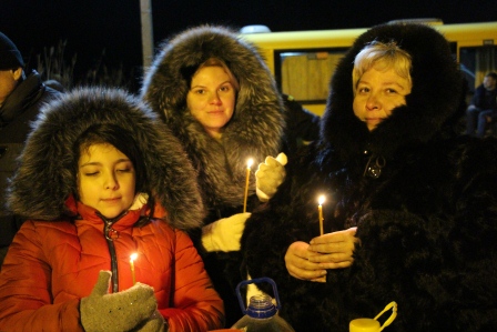 В Тбилисском районе отметили Крещение Господне