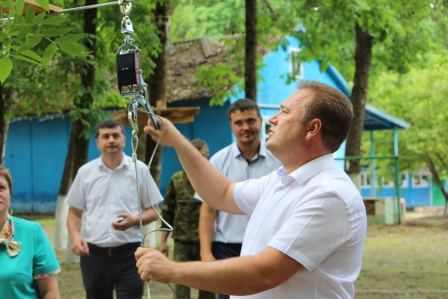 В Тбилисском районе заработает веревочный парк