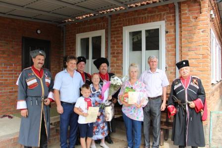 Ветерану Великой Отечественной войны из станицы Тбилисской исполнилось 95 лет