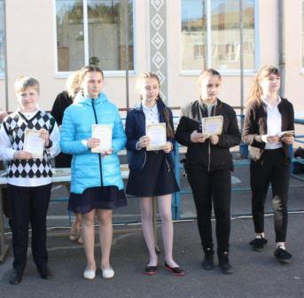 В пятой школе отметили лучших