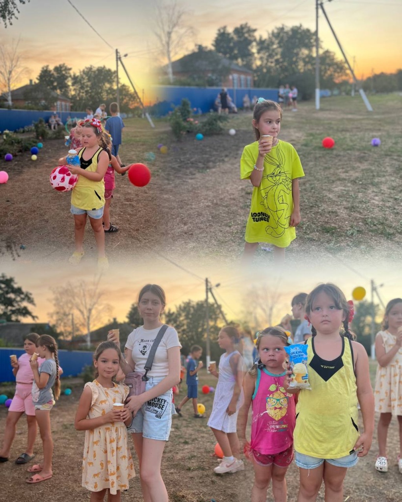 Председатель комитета ТОС организовала мероприятие для детей