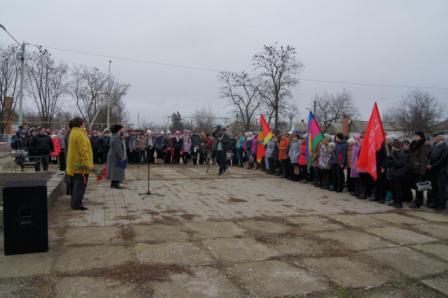 Митинг в с.Ванновское
