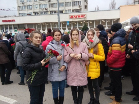 Молодежь Тбилисского района приняла участие военно-патриотической акции «Бескозырка»