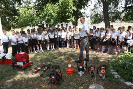 В пятой школе прошел День безопасности