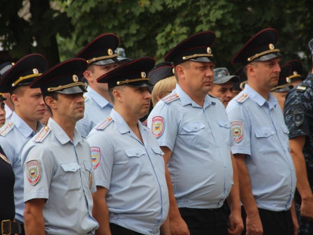 Памятное мероприятие, посвященное сотрудникам, погибшим при исполнении служебного долга