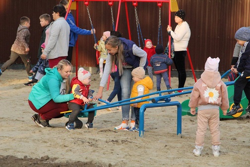 В Тбилисском районе благоустроили сквер