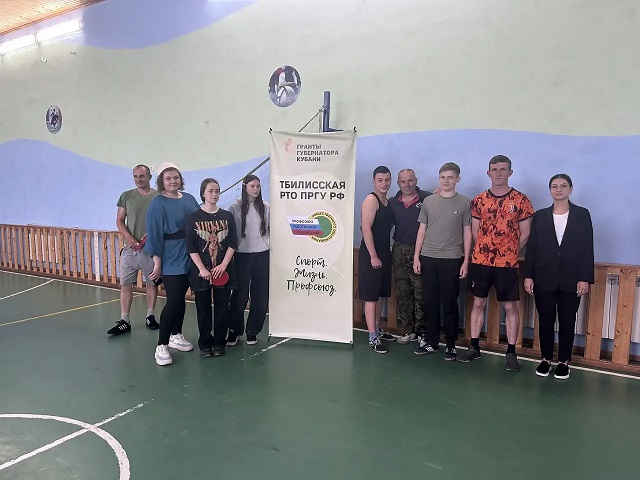 Состоялись тренировки по настольному теннису