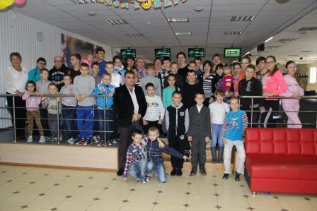 В рамках акции «Быть добру» тбилисские дети поиграли в боулинг