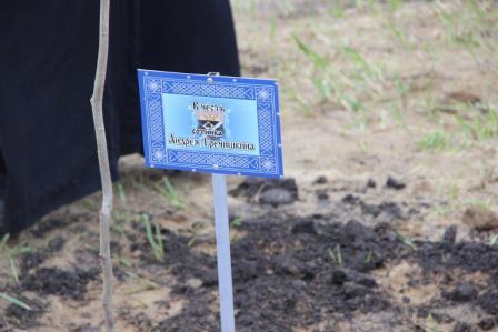 В Тбилисском районе заложили аллею в память о казаках Андрея Гречишкина