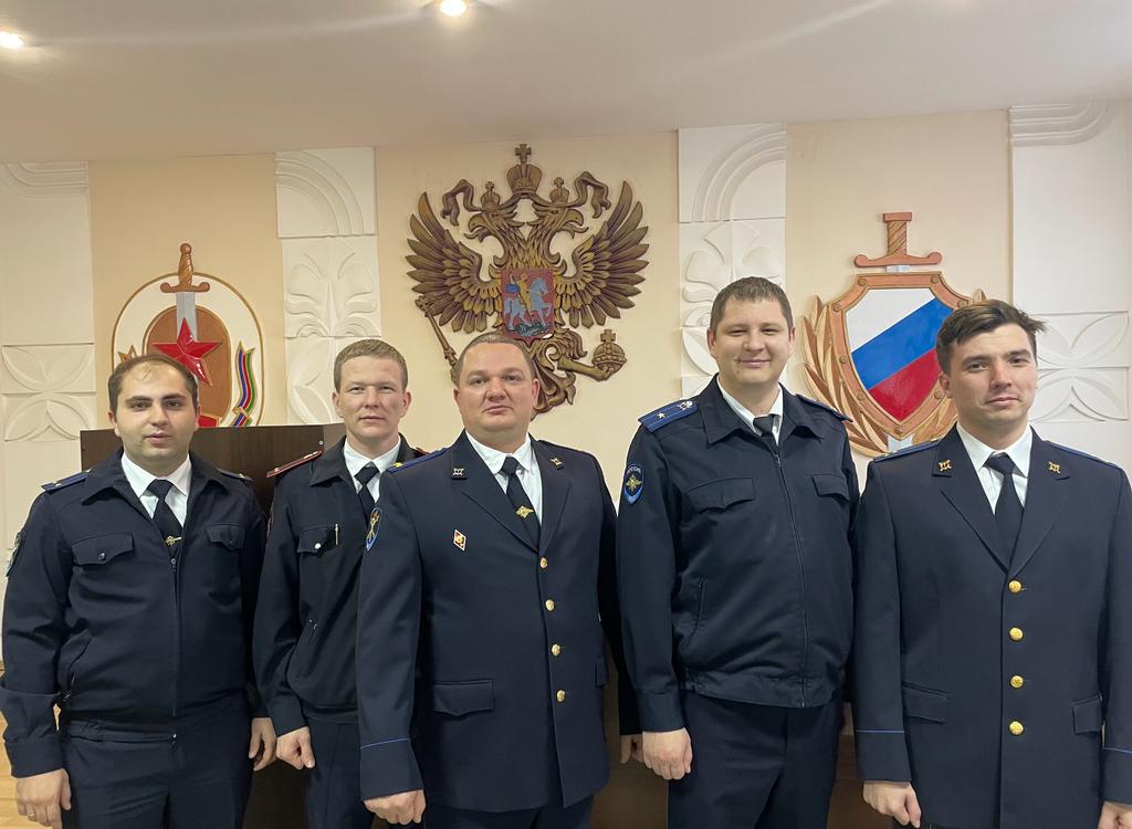 Слева направо Григорян А.Т, Матвеев Д.В., Гаркуша А.А, Черкашин А.В., Пипенко А.В.