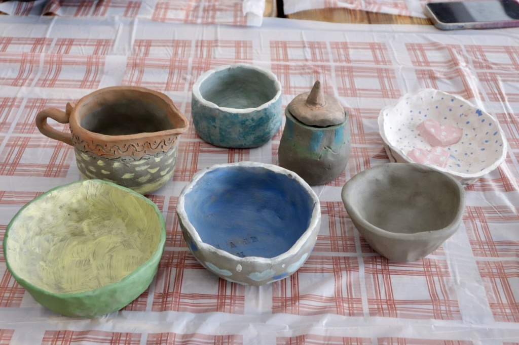 Мастер-класс по лепке из глины прошел успешно