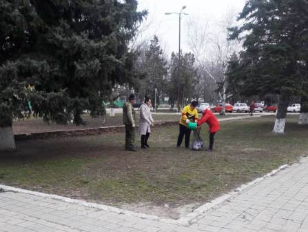 В Тбилисском районе продолжают наводить порядок