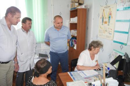 В районной поликлинике